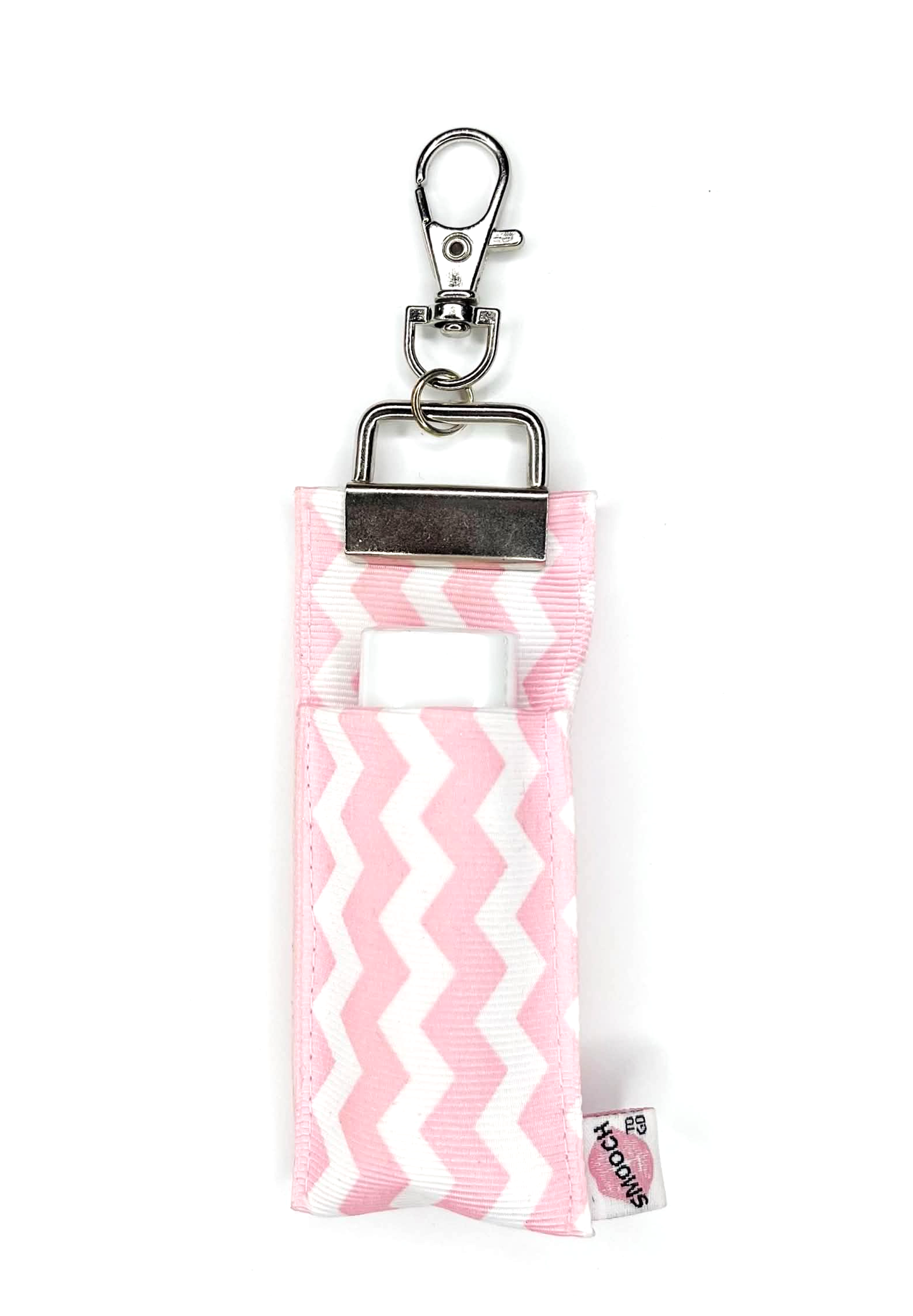 Chevron - Light Pink - Lip Balm Holder