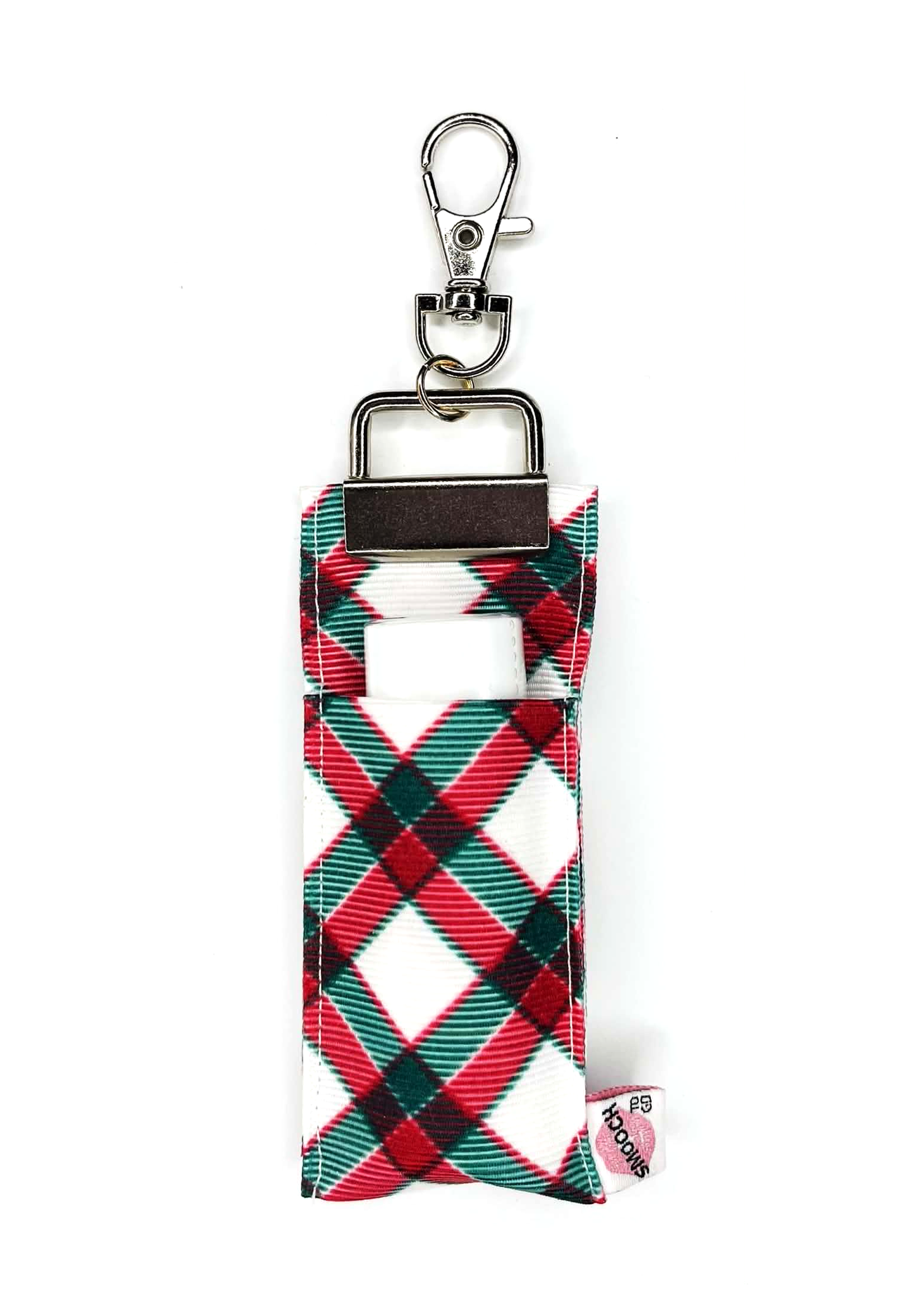 Holiday Plaid - Lip Balm Holder