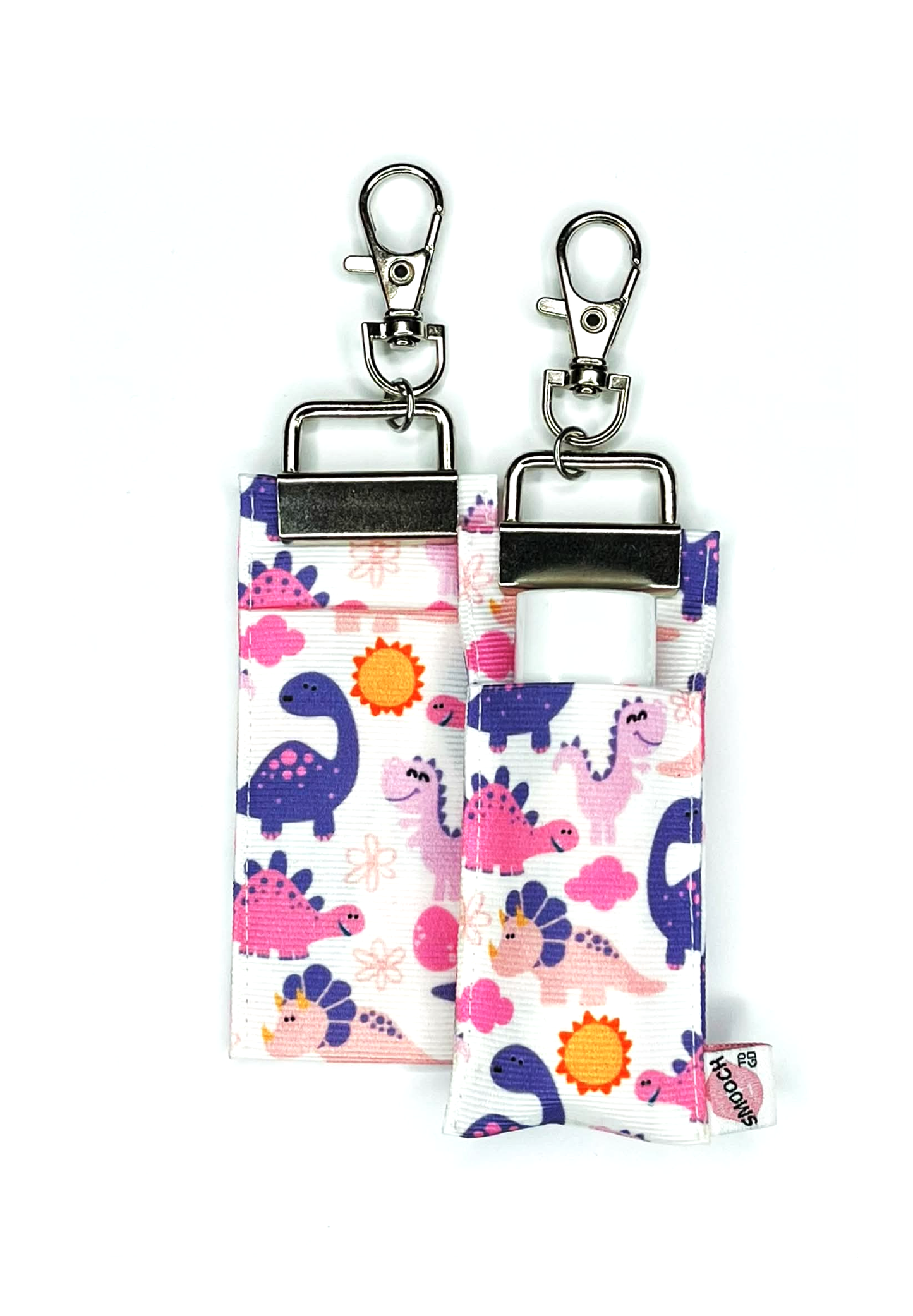 Dinosaurs - Pink - Lip Balm Holder (Single)