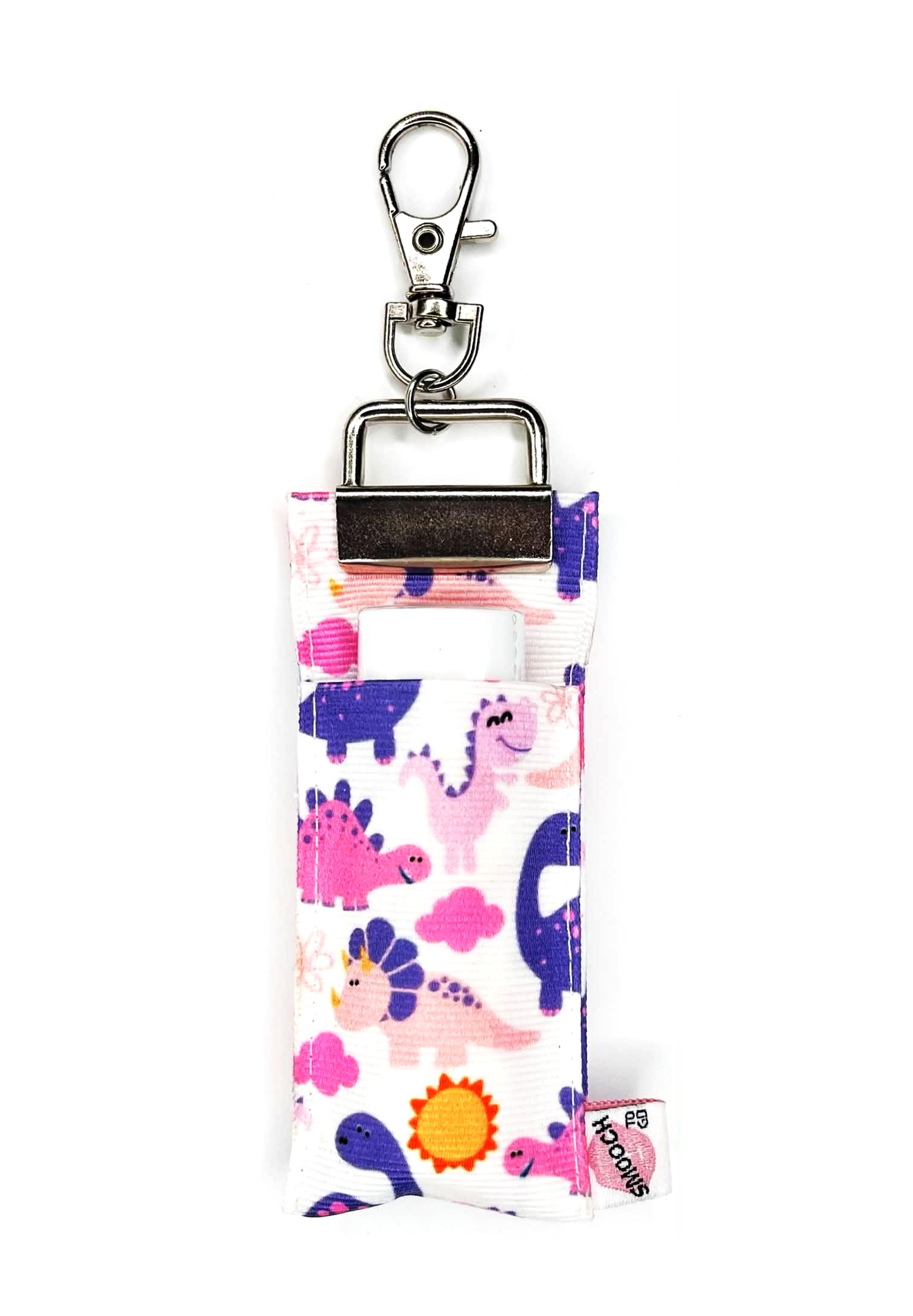 Dinosaurs - Pink - Lip Balm Holder