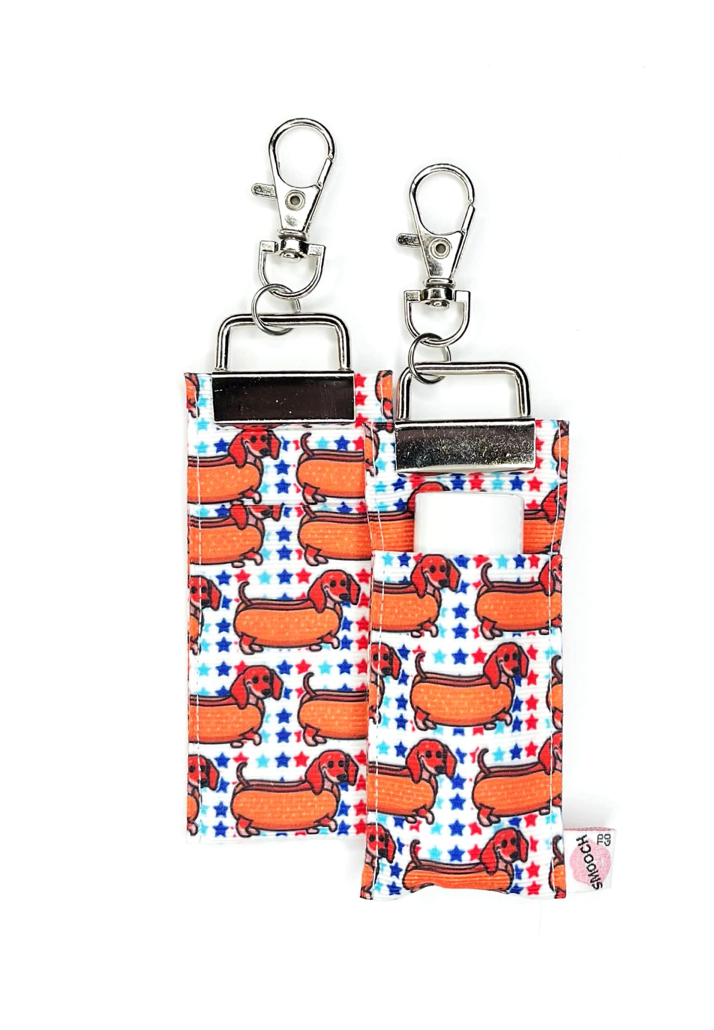 July 4th Hot Dogs- Lip Balm Holder (Single)