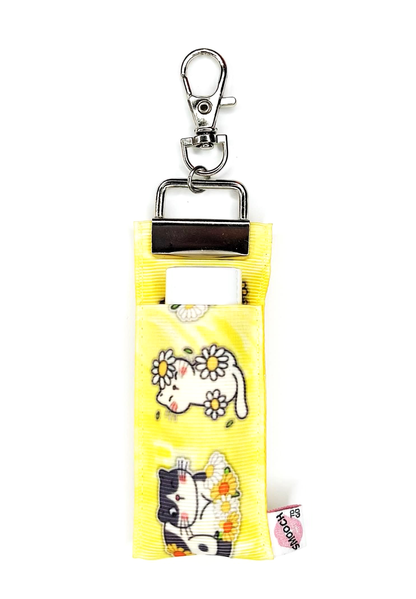 Pets - Cats on Yellow - Lip Balm Holder
