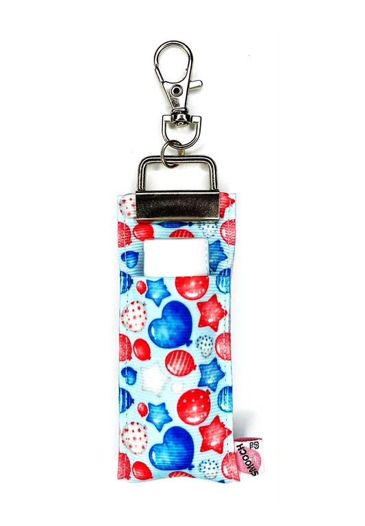 July 4th Balloons - Lip Balm Holder