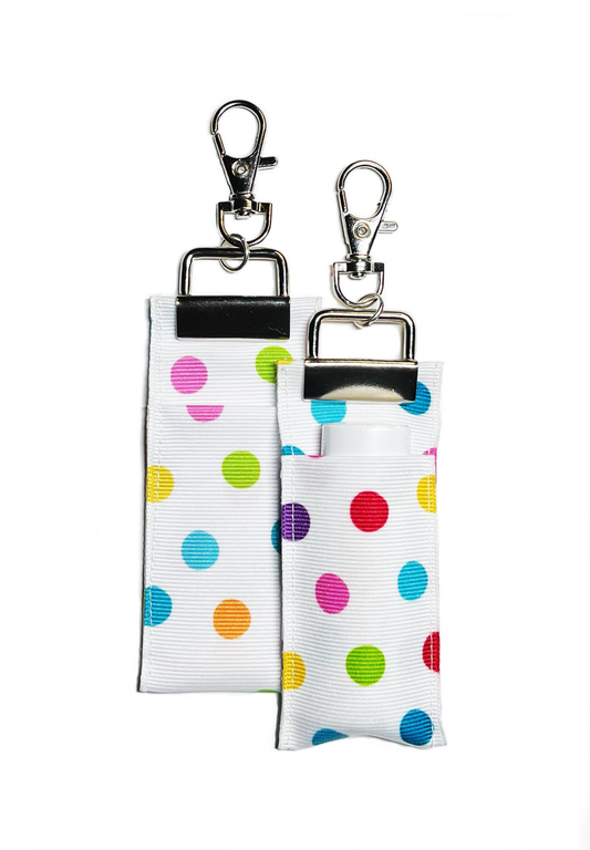 Polka Dot - Birthday - Lip Balm Holder (Single)