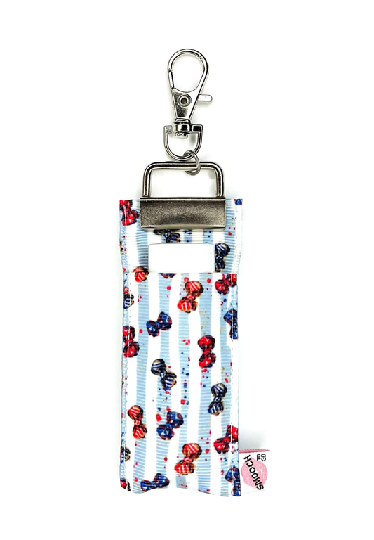 July 4th Bows - Lip Balm Holder