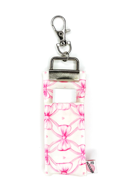 Pink Bows - Lip Balm Holder