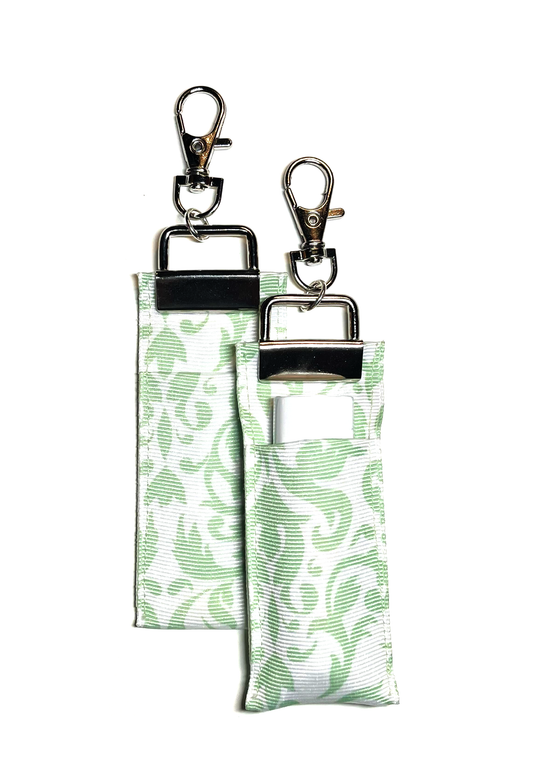 Damask - Sage - Lip Balm Holder (Single)