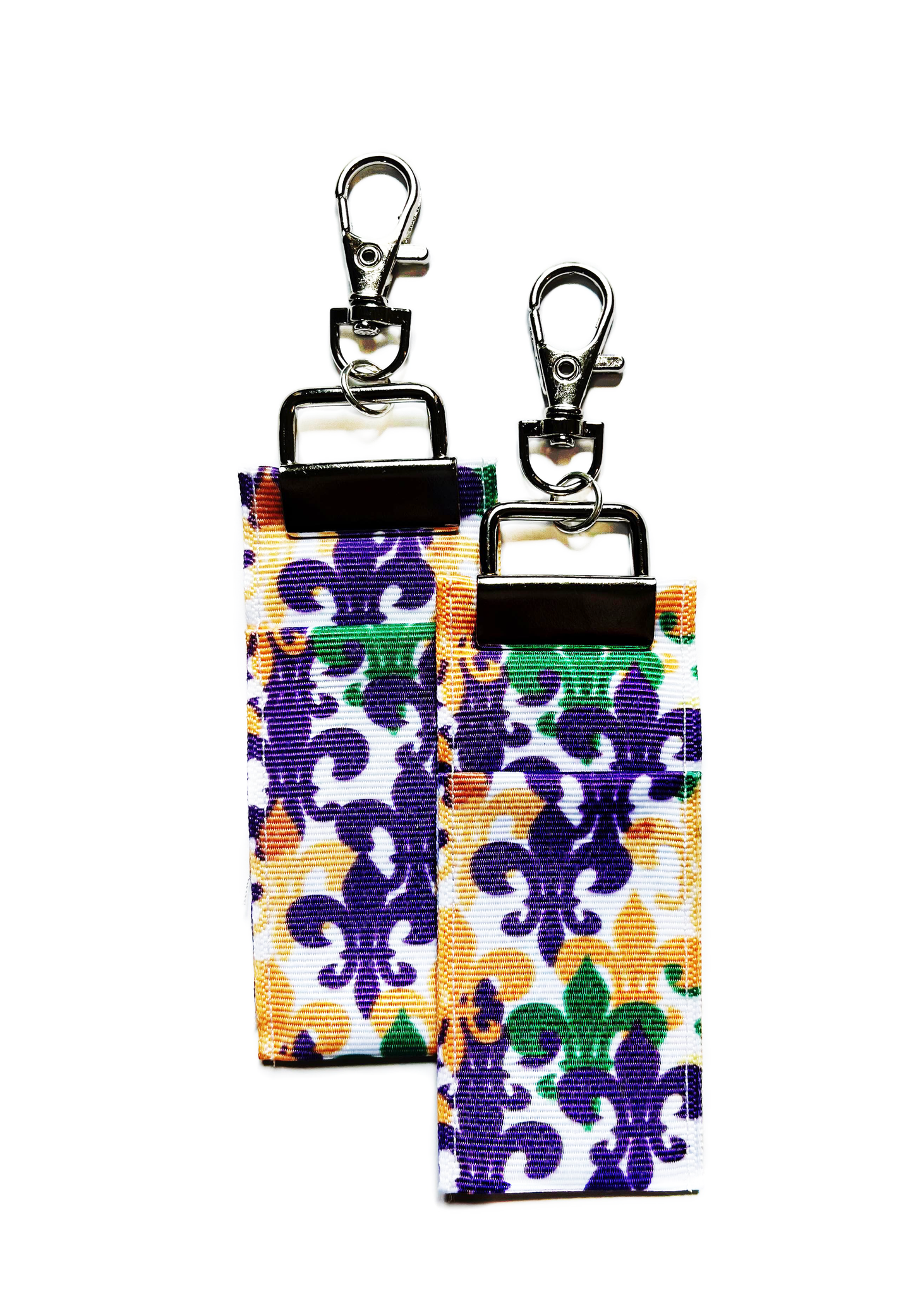 Mardi Gras Large Fleur de Lis - Lip Balm Holder (Single)