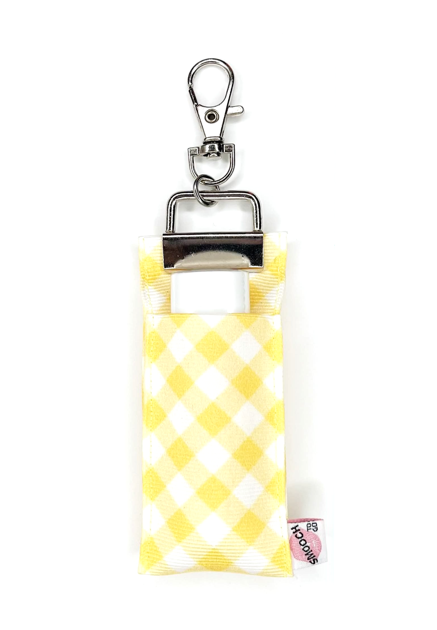 Gingham - Yellow - Lip Balm Holder