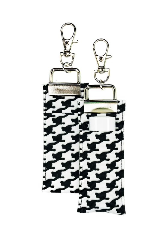 Houndstooth - Lip Balm Holder (Single)