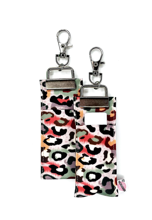 Camo Leopard - Lip Balm Holder (Single)