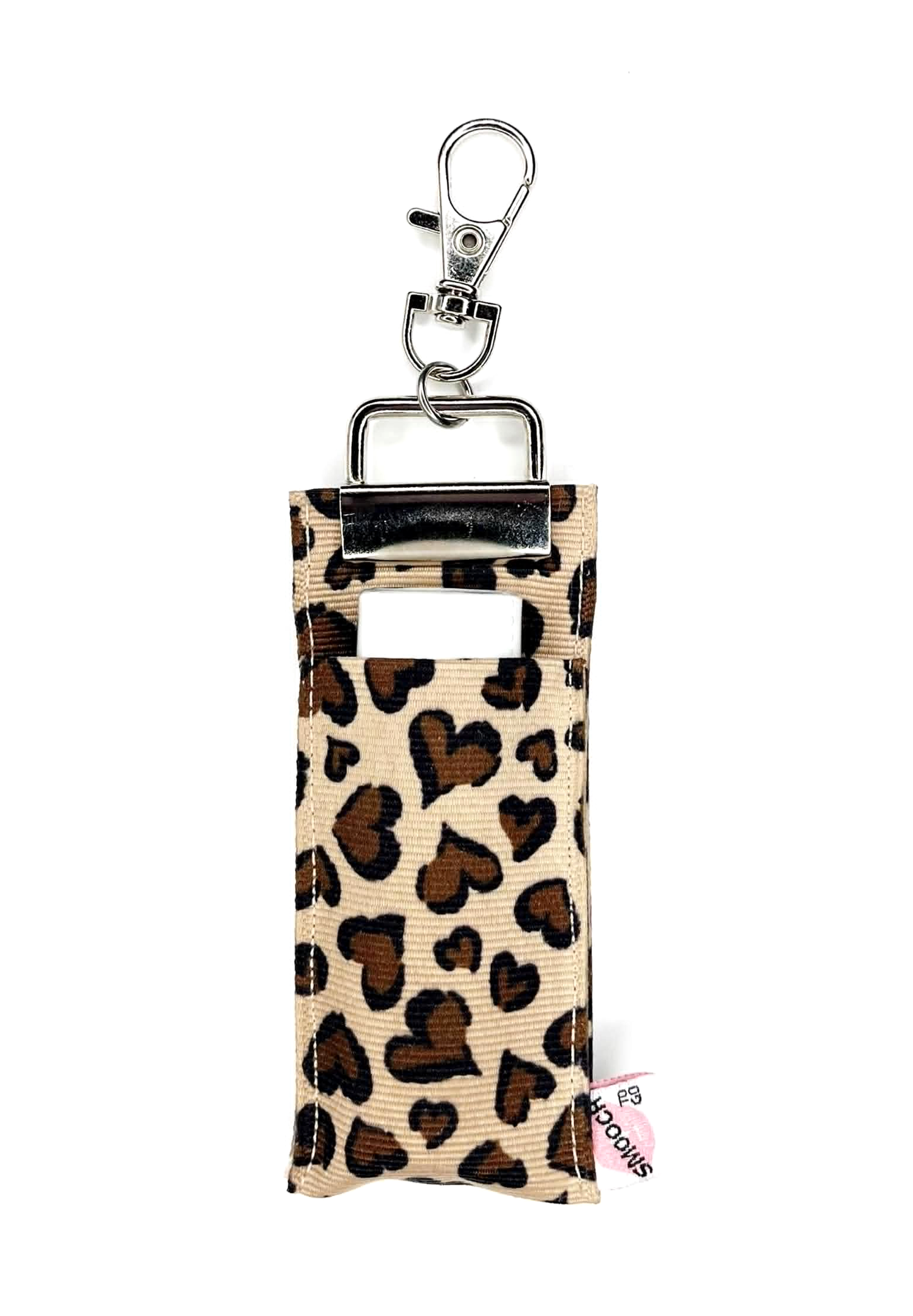 Leopard - Hearts - Lip Balm Holder