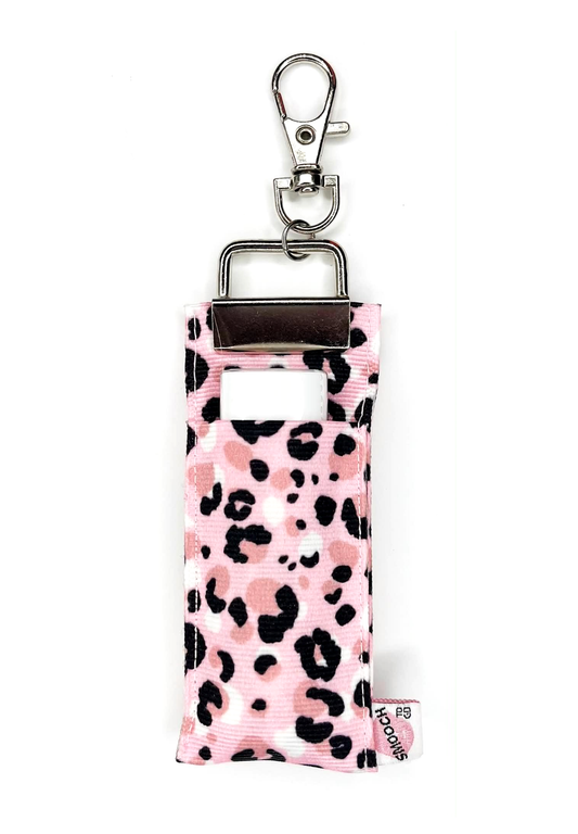Leopard - Pink - Lip Balm Holder