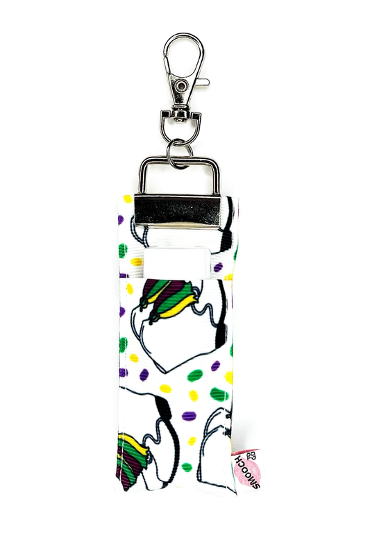 Mardi Gras Boots - Lip Balm Holder