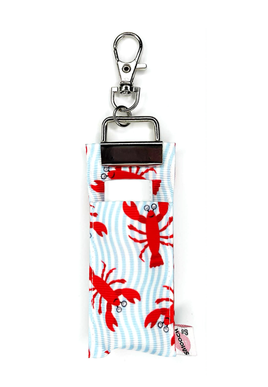 Nautical - Happy Lobsters- Lip Balm Holder