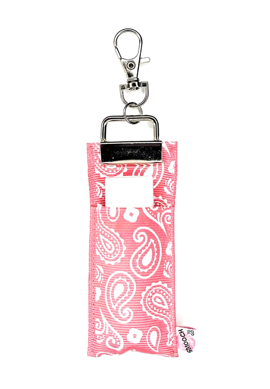 Paisley - Mauve - Lip Balm Holder