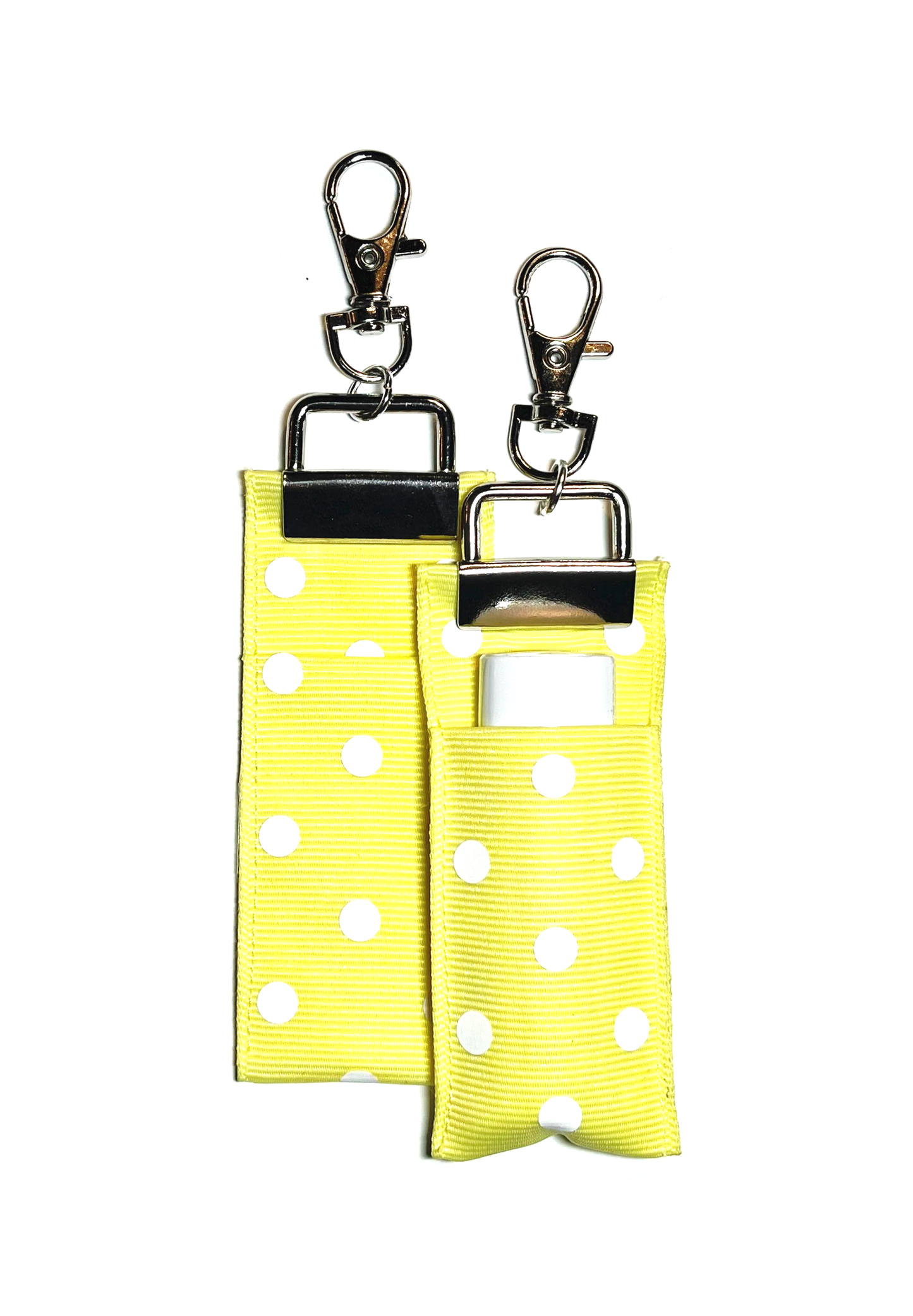 Polka Dot - Yellow - Lip Balm Holder (Single)