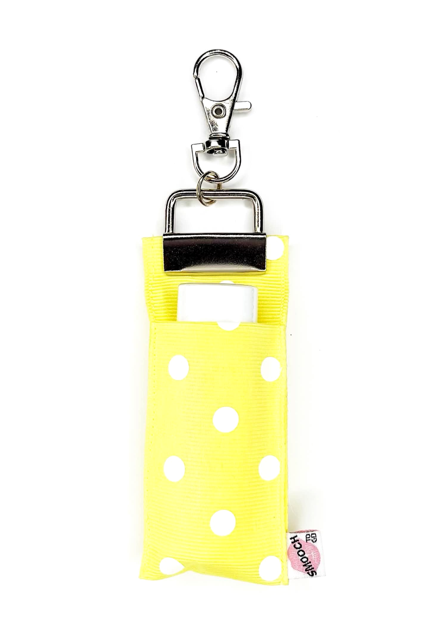 Polka Dot - Yellow - Lip Balm Holder