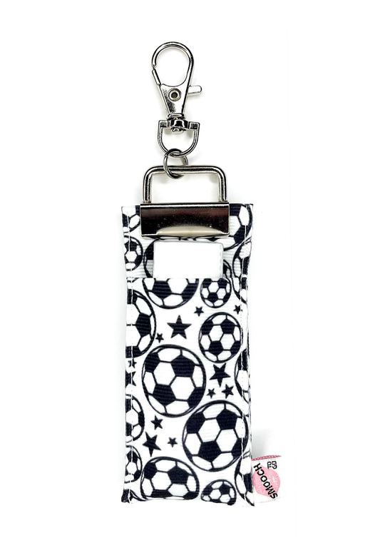 Sports - Soccer Balls & Stars - Lip Balm Holder